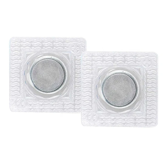 Boutons magnétiques cousables lavables Tedamag Couture ronde avec aimant caché invisible en PVC/TPU